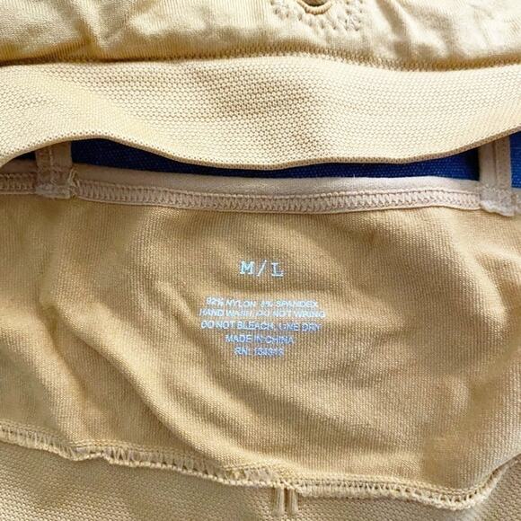 Women's Mustard Yellow Seamless Laser Cut Bralette Size M - Picture 3 of 4